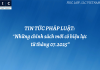Một số chính sách có hiệu lực từ tháng 7/2025